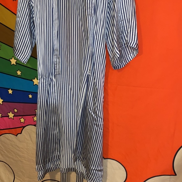 Vintage Victoria's Secret Silk Stripped Robe 🌵 OS - Picture 4 of 9